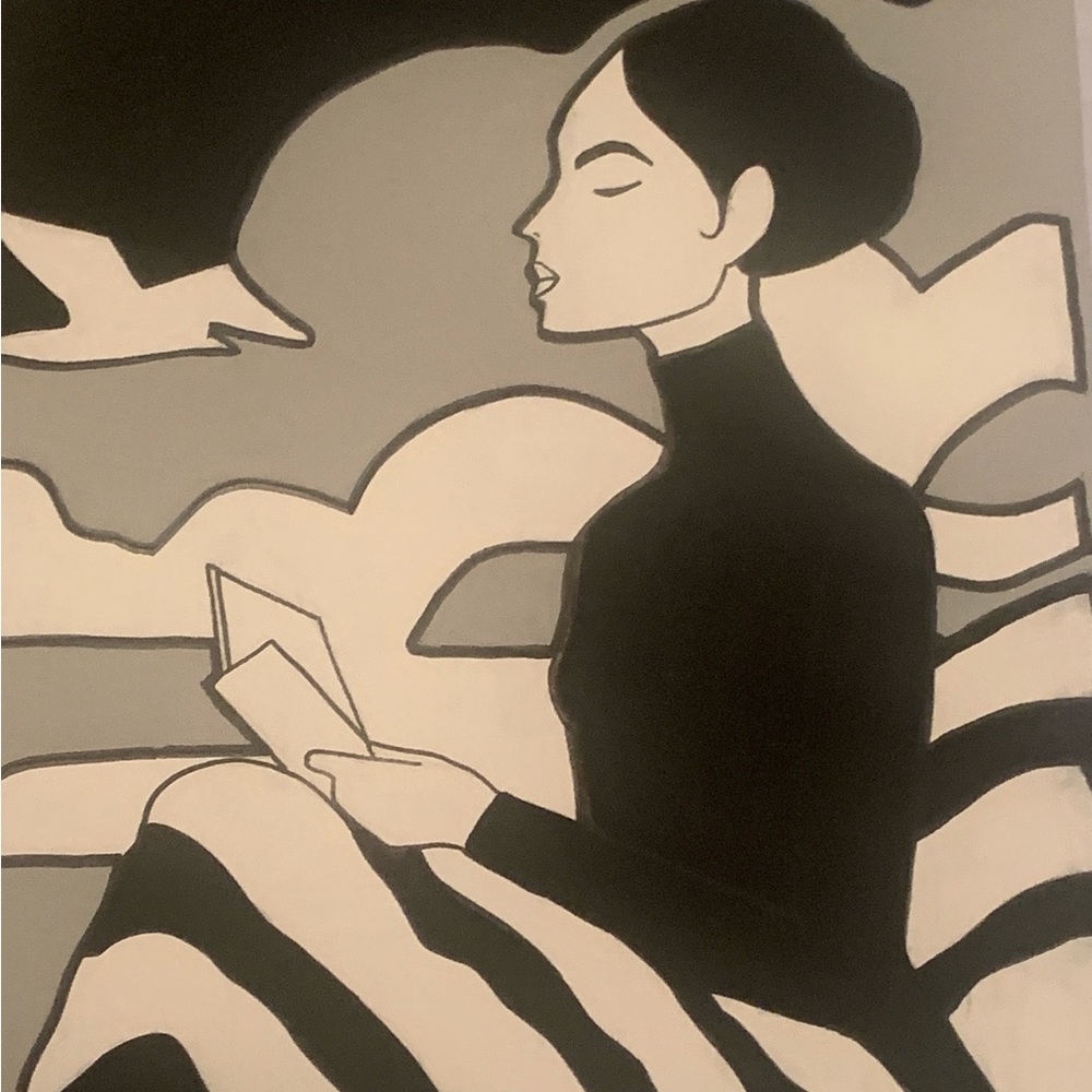 Art by me size 16 x 20 called MOMENT OF STILLNESS